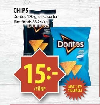 Matvärlden Tensta Chips erbjuda