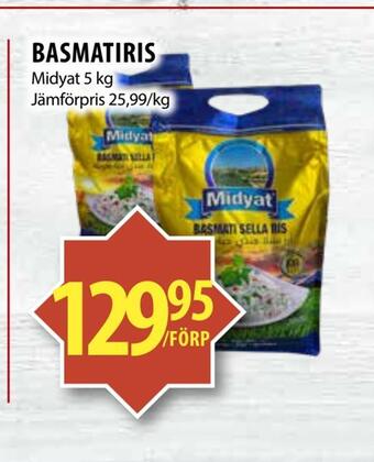Matvärlden Tensta Basmatiris erbjuda