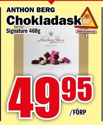 Matdax Chokladask erbjuda