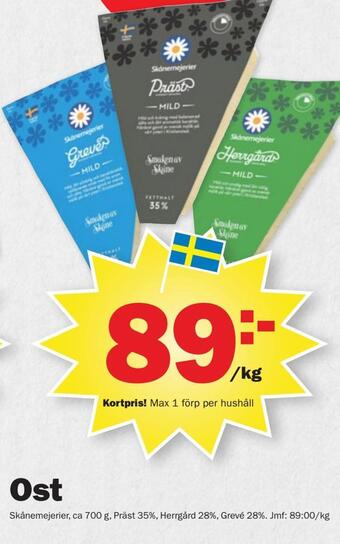 Pekås Ost erbjuda