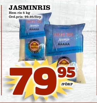 Supergrossen Jasminris erbjuda