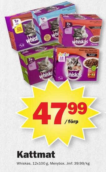 Pekås Kattmat erbjuda