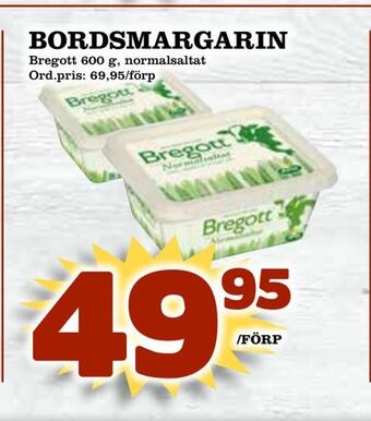 Supergrossen Bordsmargarin erbjuda