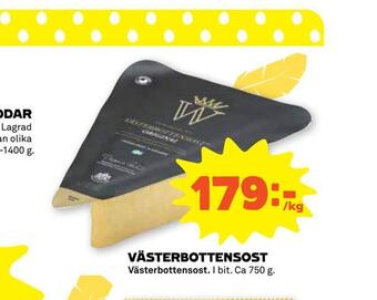 Stora Coop Västerbottensost erbjuda