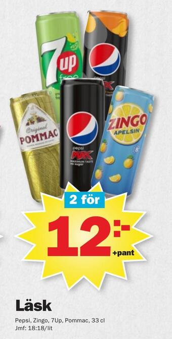 Pekås Läsk erbjuda