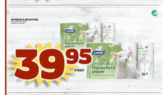 Matdax Hushållspapper erbjuda
