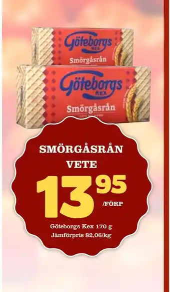 Supergrossen Smörgåsrån vete erbjuda