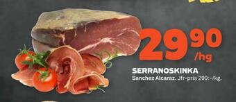 Stora Coop Serranoskinka erbjuda