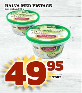 Halva med pistage