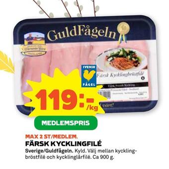 Stora Coop Färsk kycklingfilé erbjuda