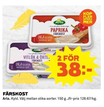 Coop Extra Färskost erbjuda