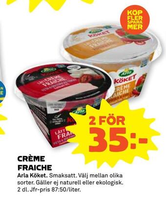 Coop Extra Crème fraiche erbjuda