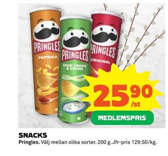 Coop Extra Snacks erbjuda