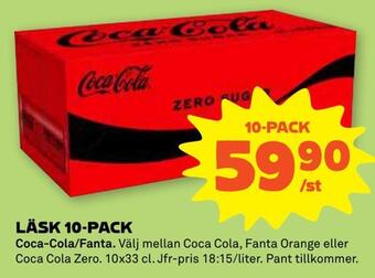 Stora Coop Läsk 10-pack erbjuda