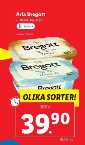 Lidl Arla Bregott erbjuda