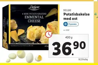 Potatisbakelse Med Ost