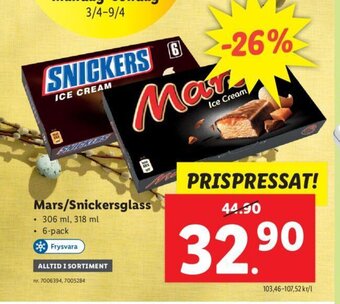 Mars / Snickersglass