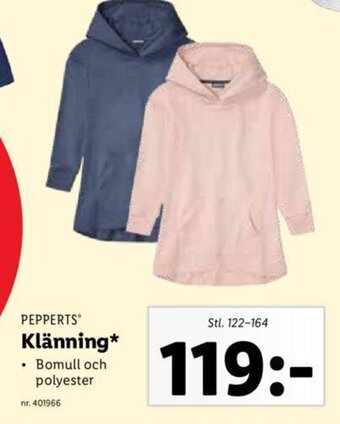 Lidl Klänning erbjuda