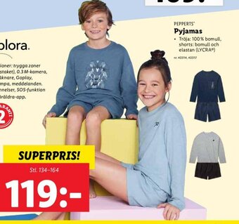 Lidl Pyjamas erbjuda