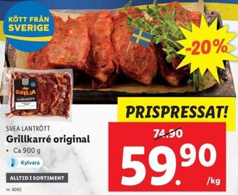 Lidl Grillkarré Original erbjuda