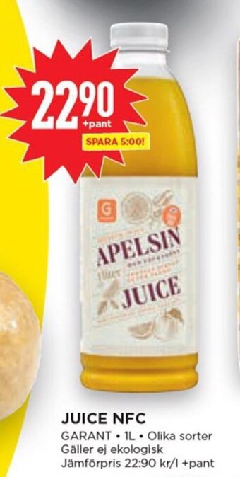 Willys Juice NFC erbjuda