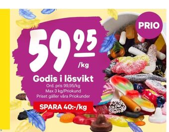City Gross Lösviktsgodis erbjuda