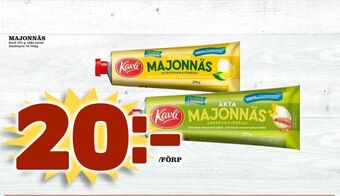Matdax Kavli majonnäs erbjuda