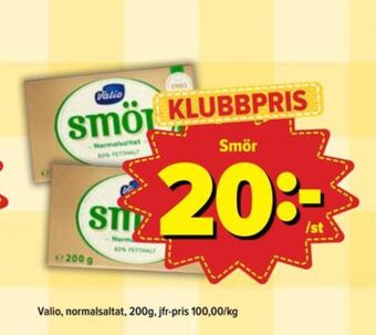 Östenssons Valio smör erbjuda