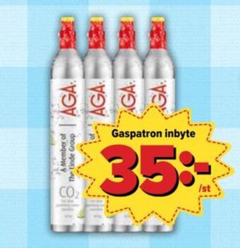 Östenssons Aga kolsyrepatron erbjuda