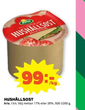 Stora Coop Arla hushållsost erbjuda