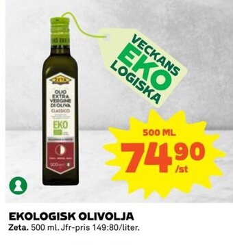 Coop Ekologisk Olivolja erbjuda