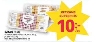 Tempo Eldorado baguetter erbjuda