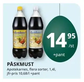 Tempo Apotekarnes påskmust erbjuda