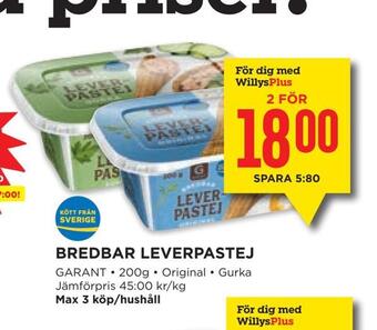 Bredbar leverpastej