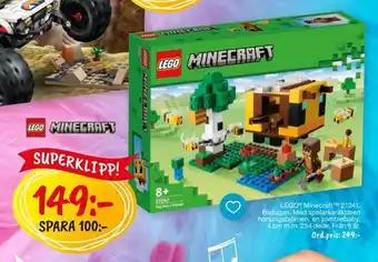 Leklust Lego ® minecraft™ 21241 erbjuda