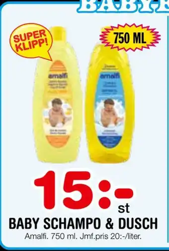 Nya Pulsen Baby schampo & dusch erbjuda