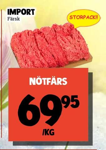MatArket Nötfärs erbjuda