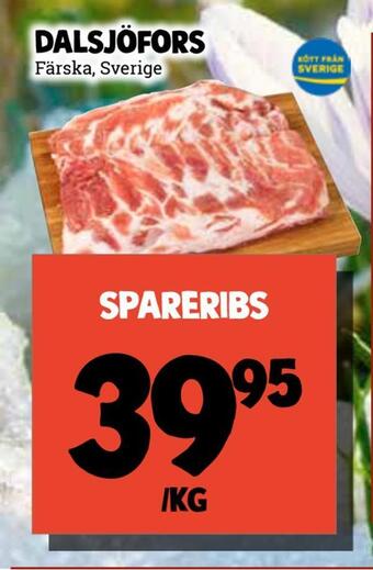 MatArket Spareribs erbjuda