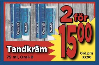Supergrossen Tandkräm erbjuda