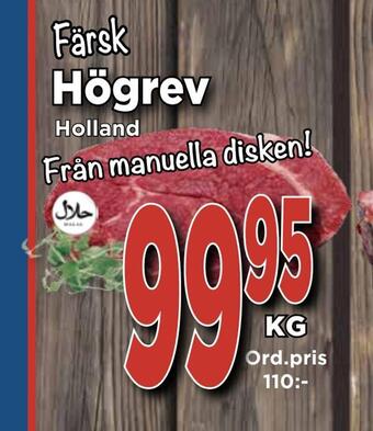 Supergrossen Högrev erbjuda