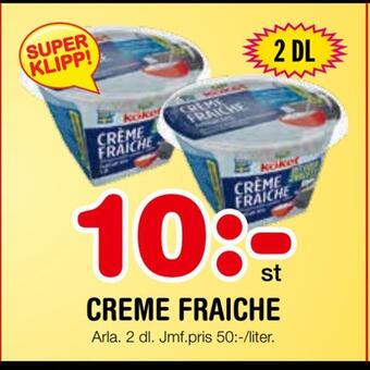 Nya Pulsen Creme fraiche erbjuda