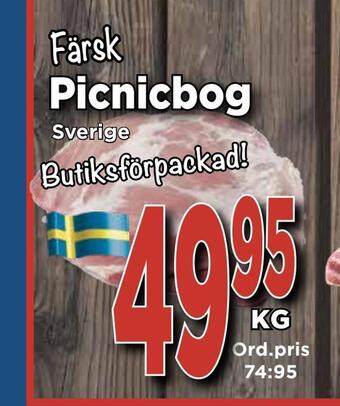 Supergrossen Picnicbog erbjuda
