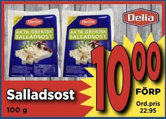 Supergrossen Salladsost erbjuda