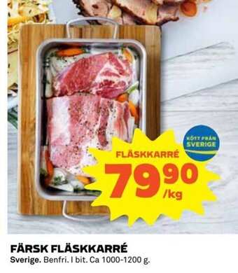 Coop Färsk Fläskkarré erbjuda