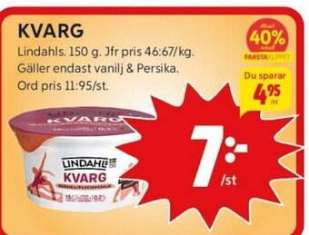 ICA Kvantum Kvarg erbjuda