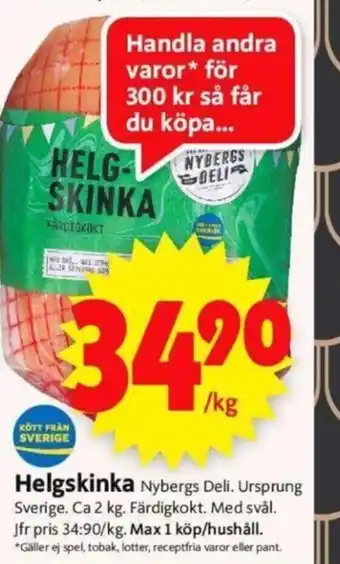 ICA Supermarket Helgskinka erbjuda