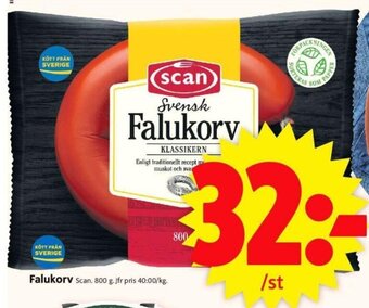 ICA Supermarket Falukorv erbjuda
