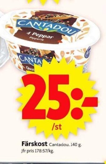 ICA Supermarket Färskost erbjuda