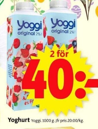 ICA Supermarket Yoghurt erbjuda