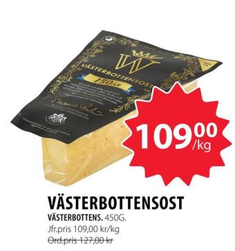 Handlar'n Västerbottensost erbjuda
